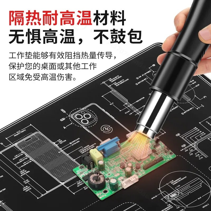 แผ่นซิลิโคนทนความร้อนสำหรับซ่อ - Heat Resistant Mat บทวิจารณ์และราคา