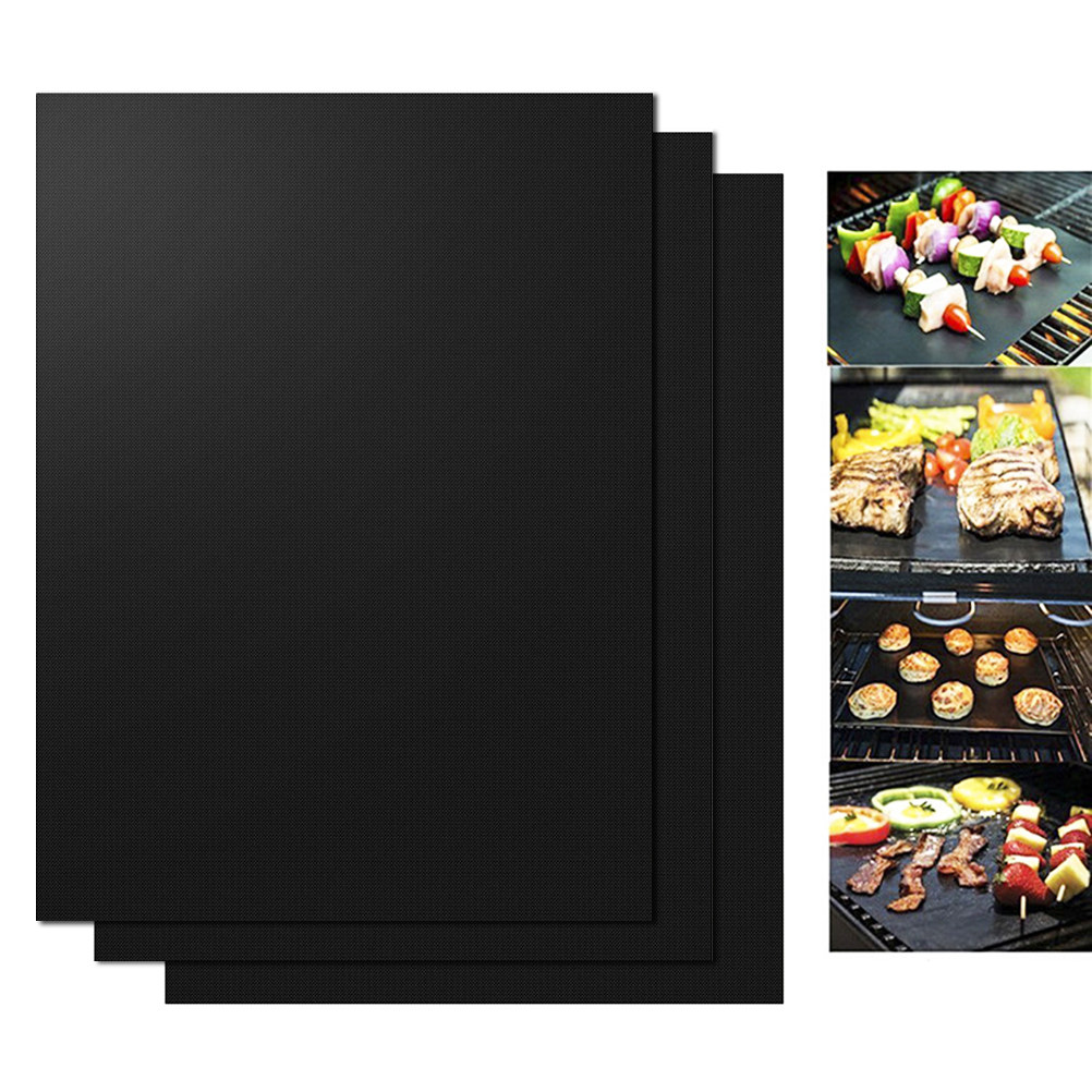 แผ่นรองย่างบาร์บีคิว 4 ชิ้น ไม - Heat Resistant Mat บทวิจารณ์และราคา