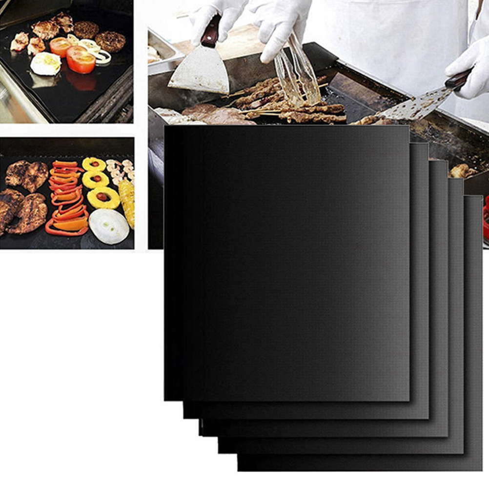 แผ่นรองย่างบาร์บีคิว 4 ชิ้น ไม - Heat Resistant Mat บทวิจารณ์และราคา