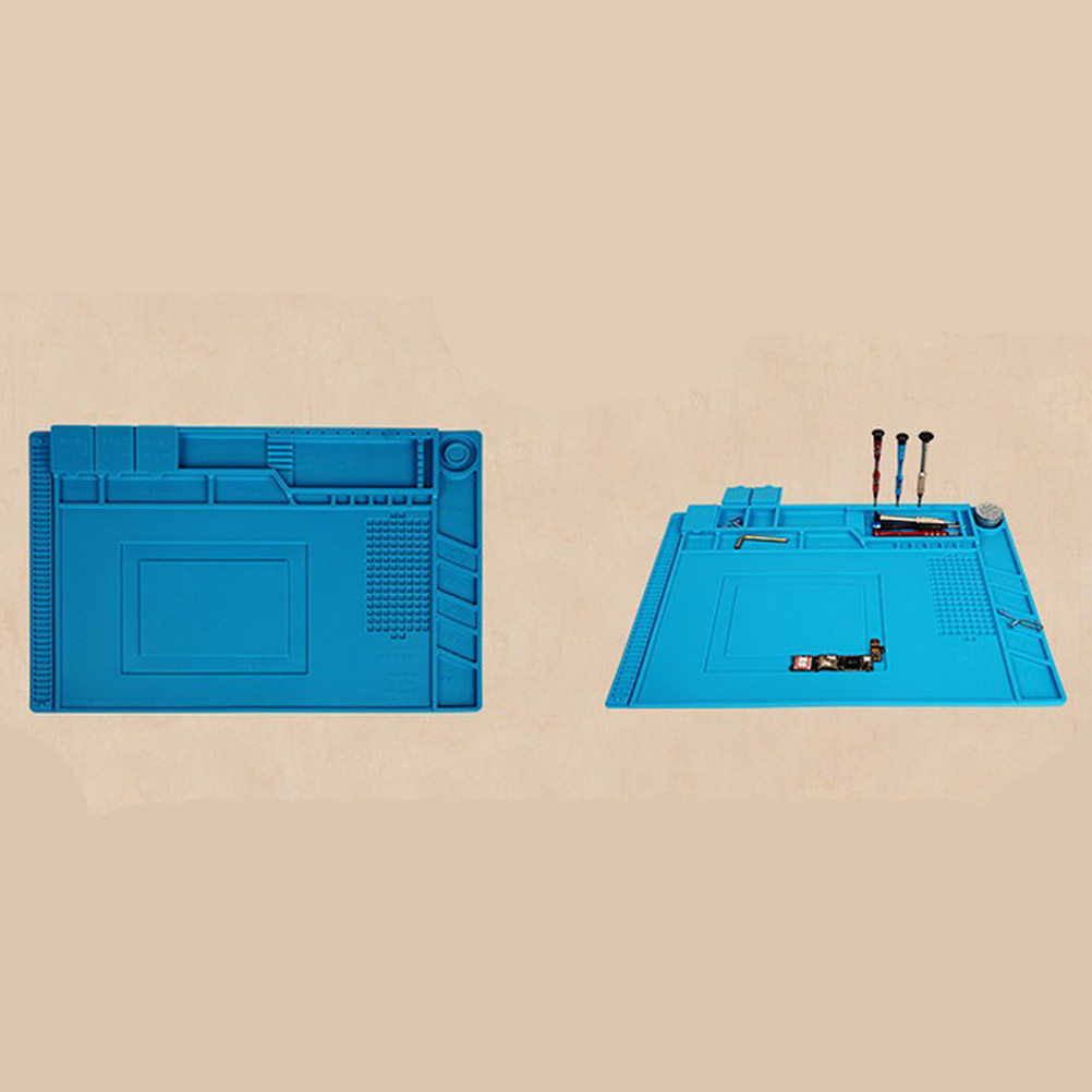 S-160 แผ่นรองบัดกรีซิลิโคนแม่เ - Heat Resistant Mat บทวิจารณ์และราคา