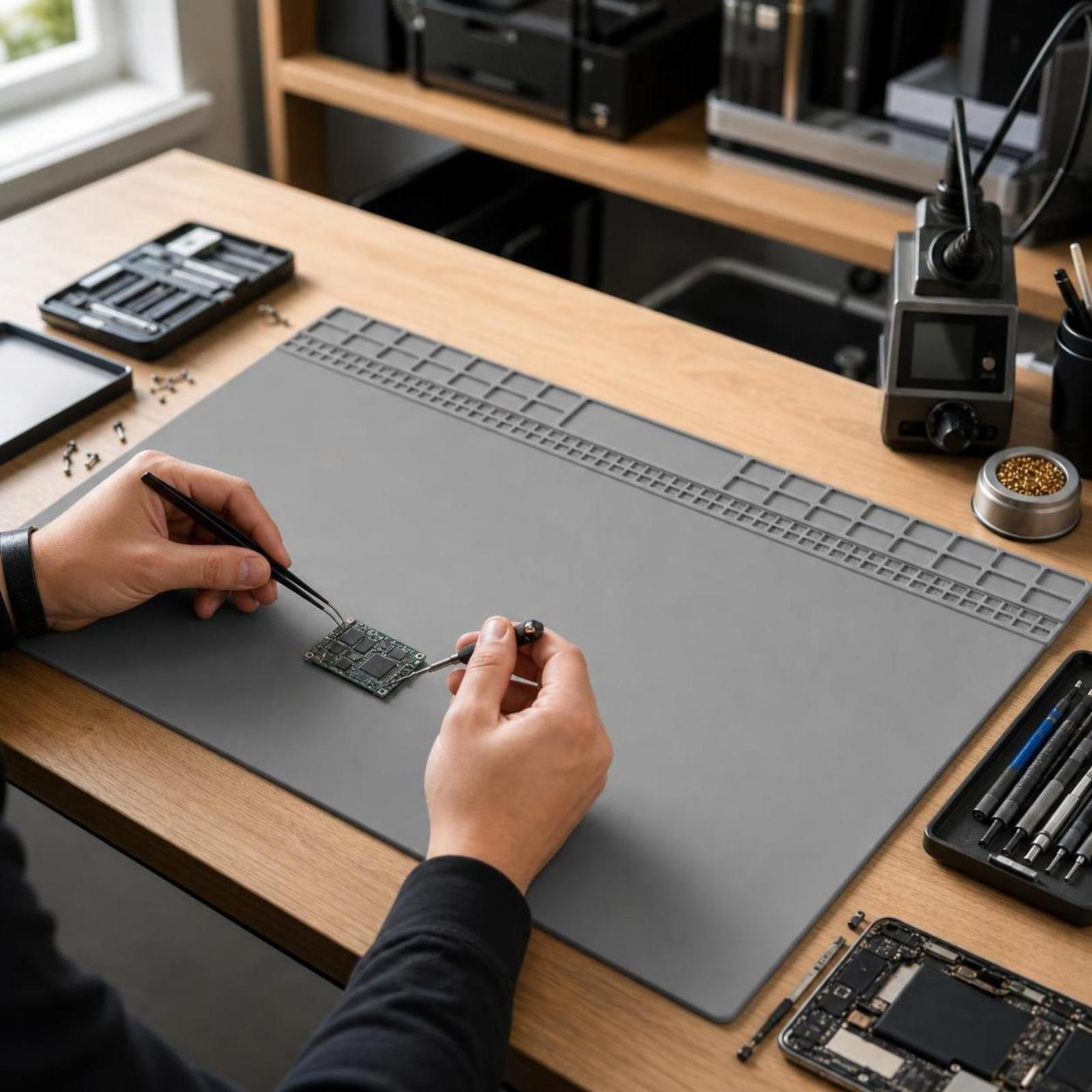 แผ่นรองซิลิโคนทนความร้อน สำหรั - Heat Resistant Mat บทวิจารณ์และราคา
